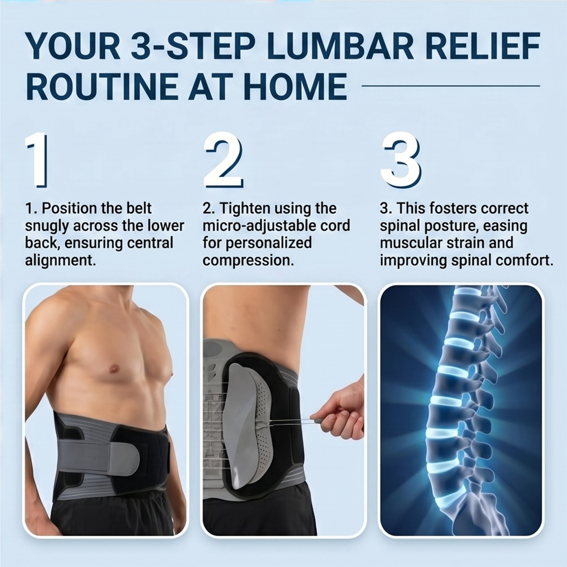 Neuroflex Relief Back Support Belt