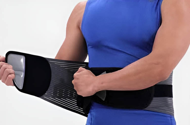 Secure the wrap.