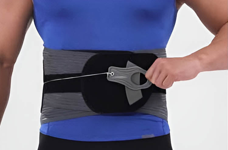 Tighten the cord.